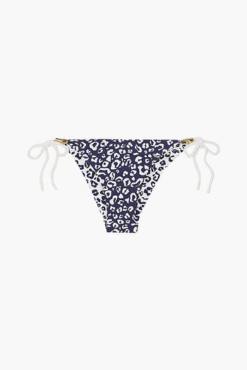 HEIDI KLEIN Reversible leopard-print bikini briefs