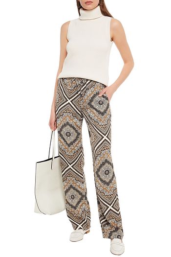 MICHAEL MICHAEL KORS リブ編みコットン タートルネックセーター