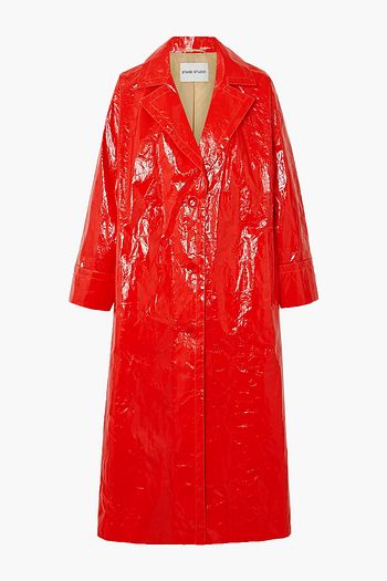 STAND STUDIO Lexie vinyl coat
