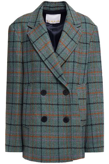 REMAIN BIRGER CHRISTENSEN Debbie checked woven blazer