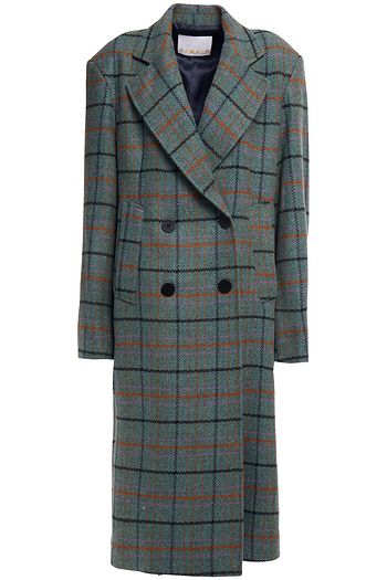 REMAIN BIRGER CHRISTENSEN Debbie checked woven coat