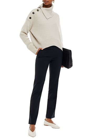 THE ROW Franklin wool-blend slim-leg pants