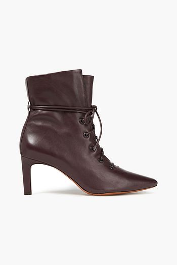 ZIMMERMANN Lace-up leather ankle boots