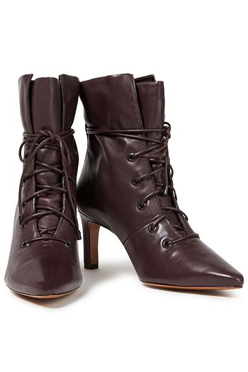 ZIMMERMANN Lace-up leather ankle boots