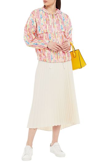 MICHAEL MICHAEL KORS Printed shell hooded jacket