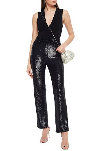 ALICE + OLIVIA Marley stretch-jersey bodysuit