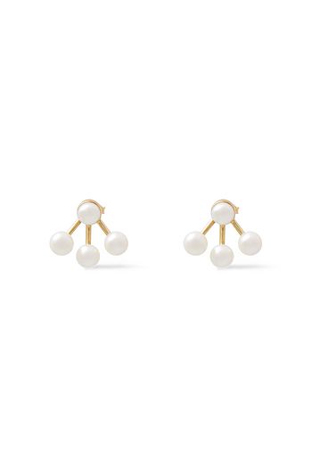 CORNELIA WEBB 24-karat gold-plated freshwater pearl earrings
