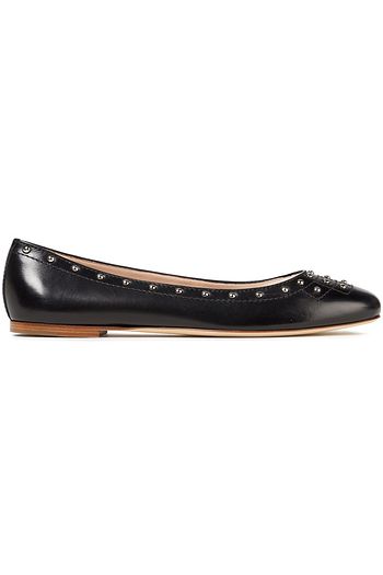 TOD'S Studded leather ballet flats