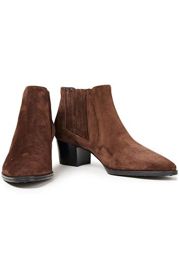TOD'S Ankle Boots aus Veloursleder