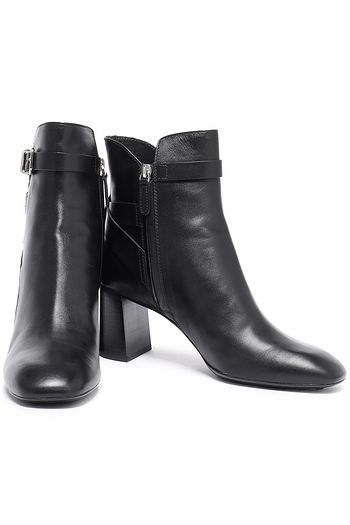 TOD'S Ankle Boots aus Leder mit Schnalle