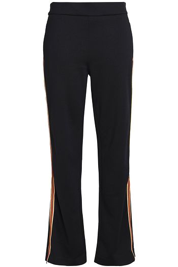 SEE BY CHLOÉ Canvas-trimmed cotton-blend bootcut pants