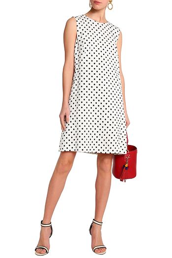 DOLCE & GABBANA Printed jacquard dress