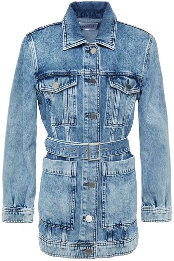 CLAUDIE PIERLOT Belted denim jacket