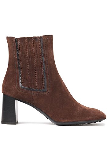 TOD'S Ankle Boots aus Veloursleder
