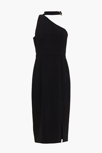 ZIMMERMANN One-shoulder stretch-crepe midi dress