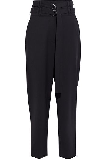PROENZA SCHOULER Belted wool-blend twill tapered pants