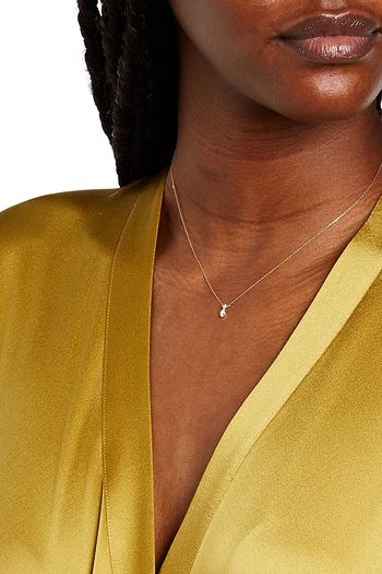 ADINA REYTER Kette aus 14 KT. Gold mit Diamanten