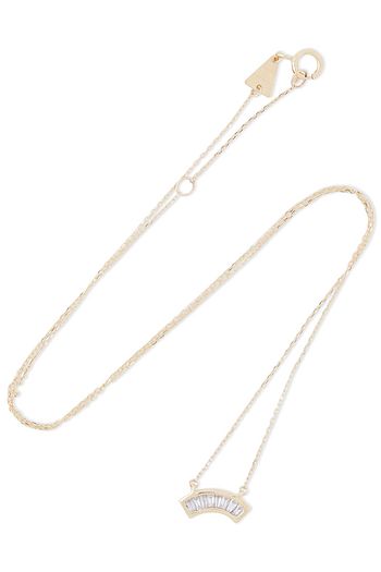 ADINA REYTER Kette aus 14 KT. Gold mit Diamanten