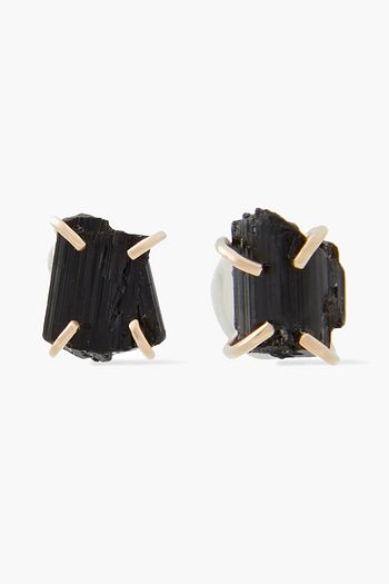 MELISSA JOY MANNING Ohrringe aus 14 KT. Gold mit Turmalinen
