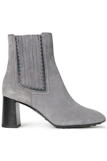 TOD'S Ankle Boots aus Veloursleder