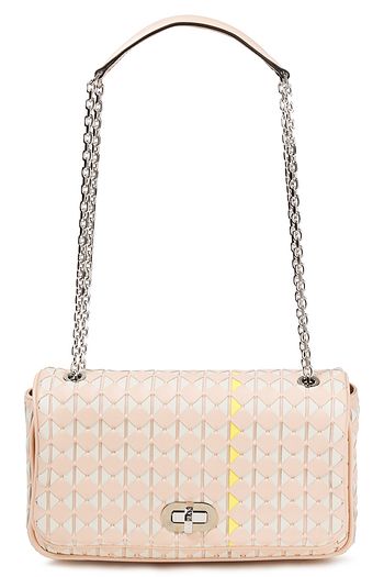 SERAPIAN Mosaico leather shoulder bag