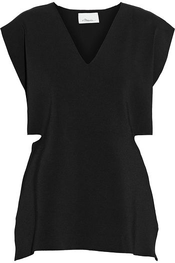 3.1 PHILLIP LIM Cutout stretch-knit top