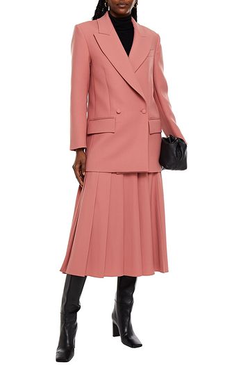 EMILIA WICKSTEAD Mallory double-breasted gabardine blazer