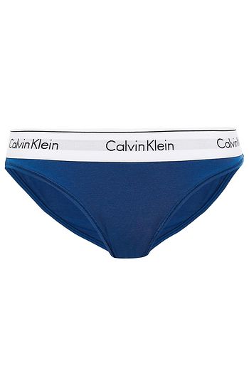 CALVIN KLEIN Cotton-blend jersey mid-rise briefs