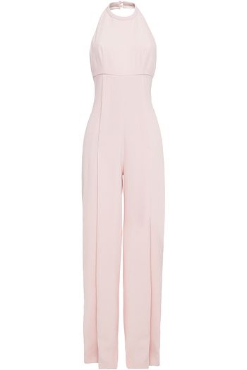 EMILIA WICKSTEAD Sabryn cloqué halterneck jumpsuit