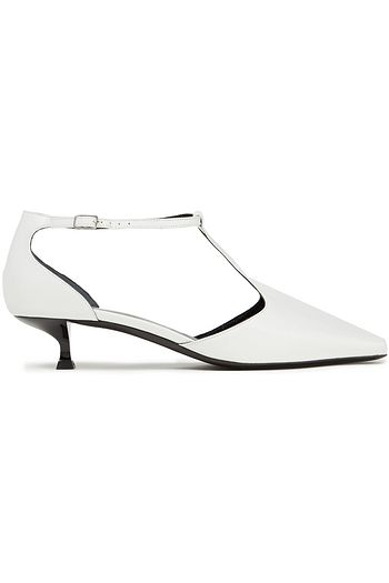BY FAR Bella leather pumps