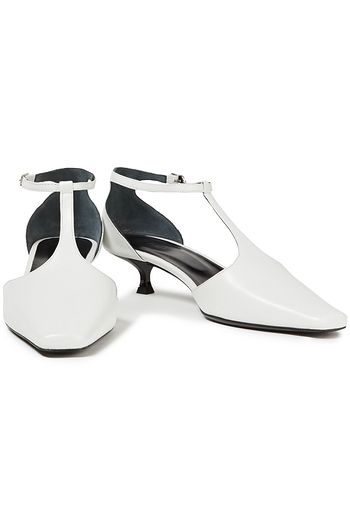 BY FAR Bella leather pumps