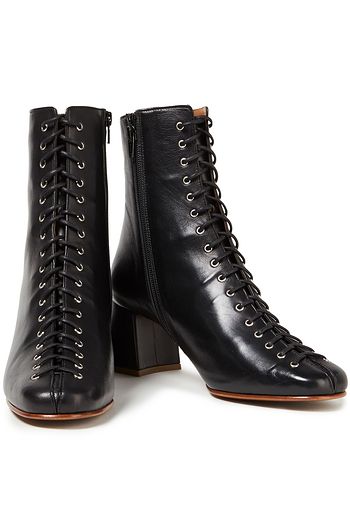 BY FAR Becca leather ankle boots