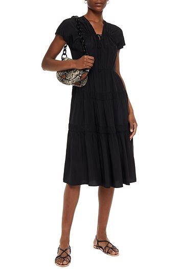 SEE BY CHLOÉ Gathered habotai dress