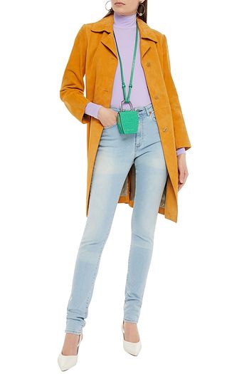ACNE STUDIOS Pin hoch sitzende Skinny Jeans in ausgewaschener Optik