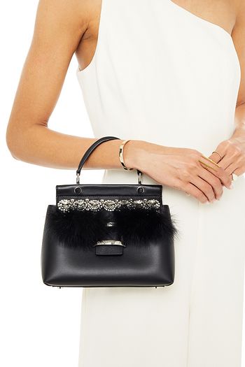 ROGER VIVIER Viv' embellished leather tote