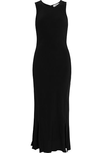 DIANE VON FURSTENBERG Ausgestelltes Midikleid aus Crêpe