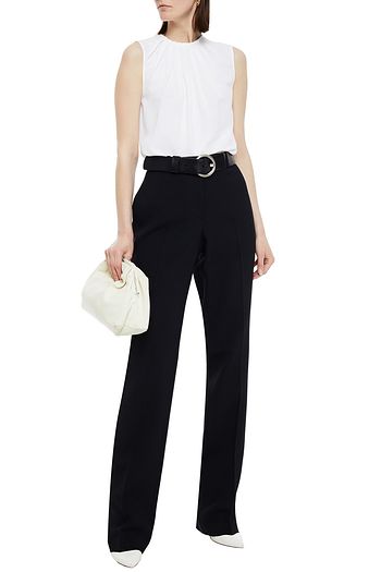 MICHAEL KORS COLLECTION クレープ ストレートレッグ パンツ