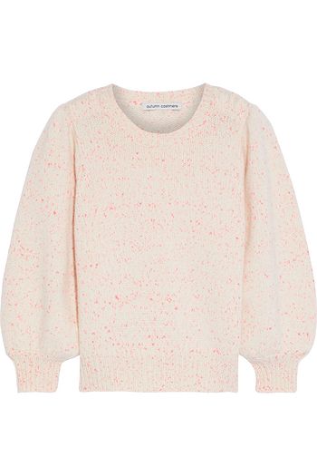 AUTUMN CASHMERE Marled cashmere sweater