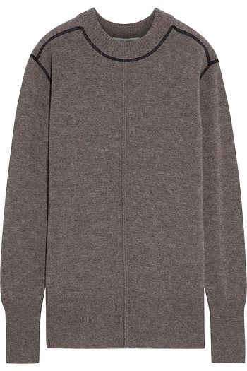 AUTUMN CASHMERE Mélange cashmere sweater