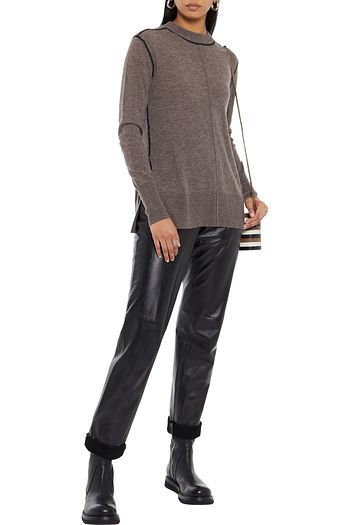 AUTUMN CASHMERE Mélange cashmere sweater