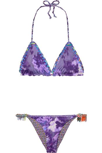 ANJUNA Vita reversible printed triangle bikini