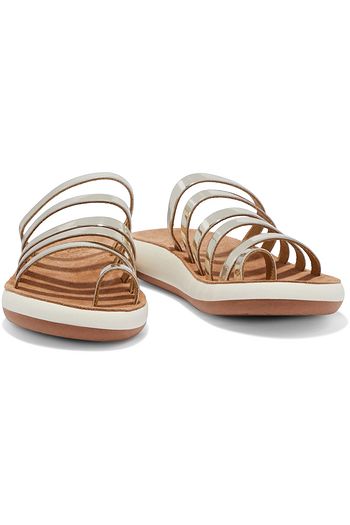 ANCIENT GREEK SANDALS Niki mirrored-leather platform slides
