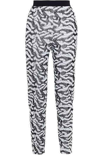MISSONI Intarsia-knit slim-leg pants