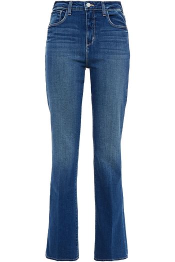 L'AGENCE ハイライズ ブーツカット ジーンズ