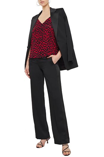ALICE + OLIVIA Contessa leopard-print silk-crepe camisole