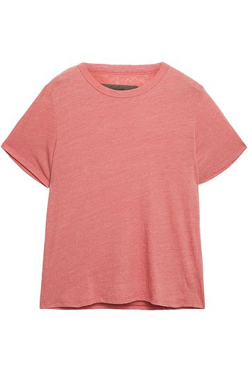 ENZA COSTA Slub cotton-blend jersey T-shirt