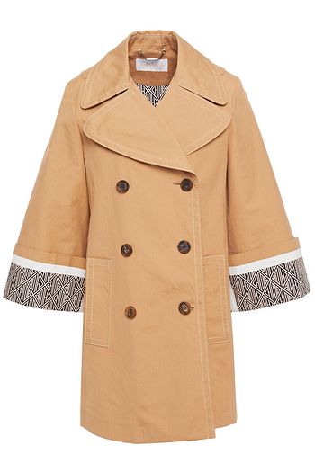 CHLOÉ Double-breasted cotton coat