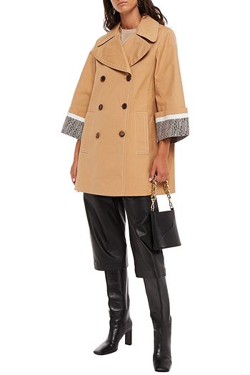 CHLOÉ Double-breasted cotton coat