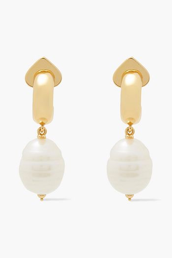 KATE SPADE NEW YORK Goldfarbene Ohrringe mit Perlen