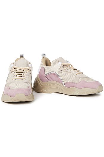 IRO Curve Runner mesh and suede sneakers